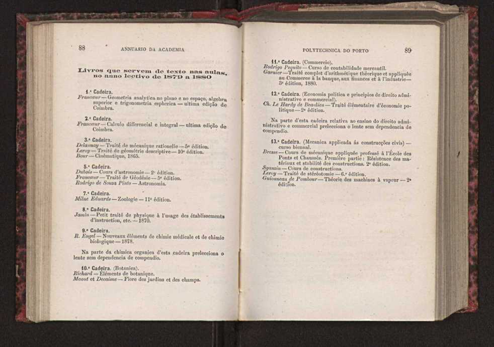 Annuario da Academia Polytechnica do Porto. A. 3 (1879-1880) / Ex. 2 47