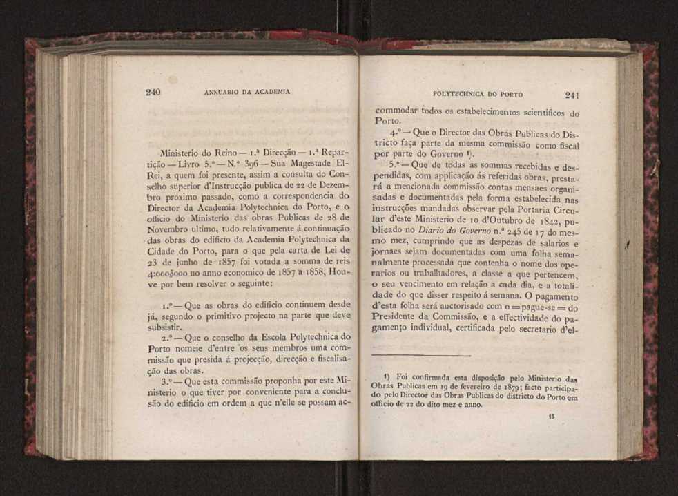 Annuario da Academia Polytechnica do Porto. A. 3 (1879-1880) / Ex. 2 123
