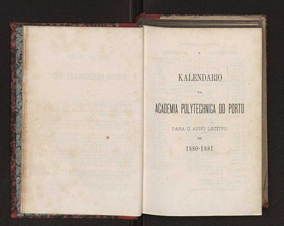 Annuario da Academia Polytechnica do Porto. A. 4 (1880-1881) / Ex. 2 6