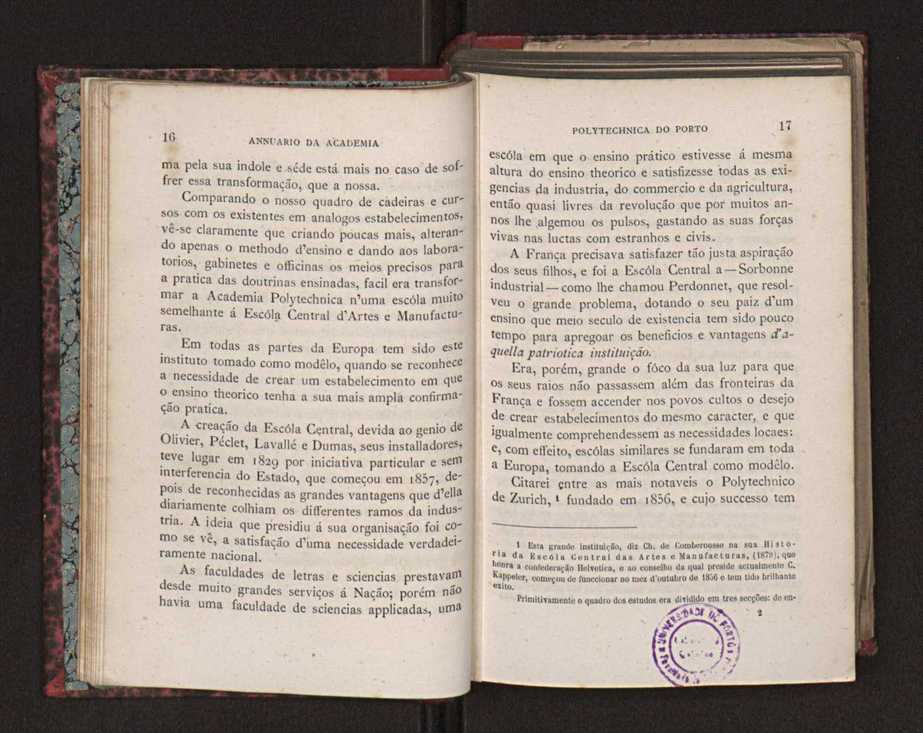 Annuario da Academia Polytechnica do Porto. A. 4 (1880-1881) / Ex. 2 12