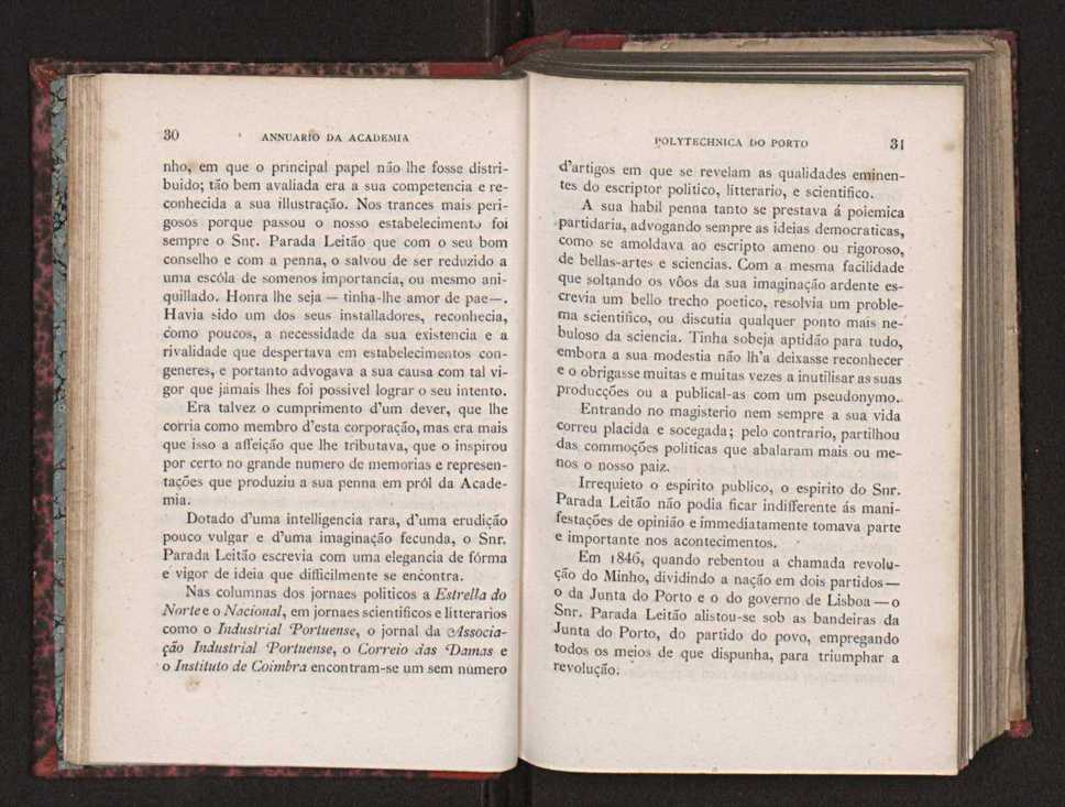 Annuario da Academia Polytechnica do Porto. A. 4 (1880-1881) / Ex. 2 19