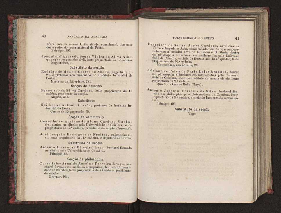 Annuario da Academia Polytechnica do Porto. A. 4 (1880-1881) / Ex. 2 24