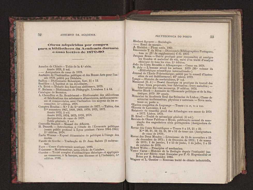 Annuario da Academia Polytechnica do Porto. A. 4 (1880-1881) / Ex. 2 30