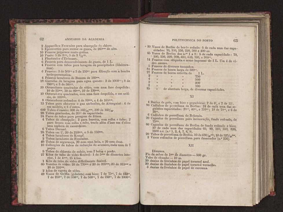 Annuario da Academia Polytechnica do Porto. A. 4 (1880-1881) / Ex. 2 35
