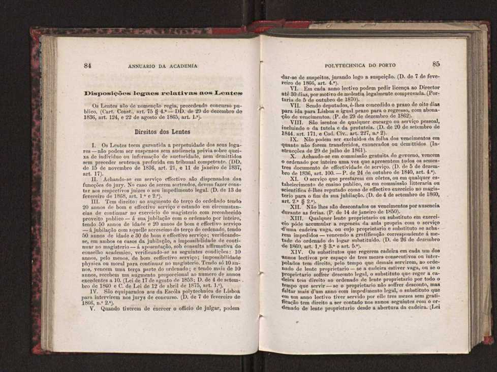 Annuario da Academia Polytechnica do Porto. A. 4 (1880-1881) / Ex. 2 46
