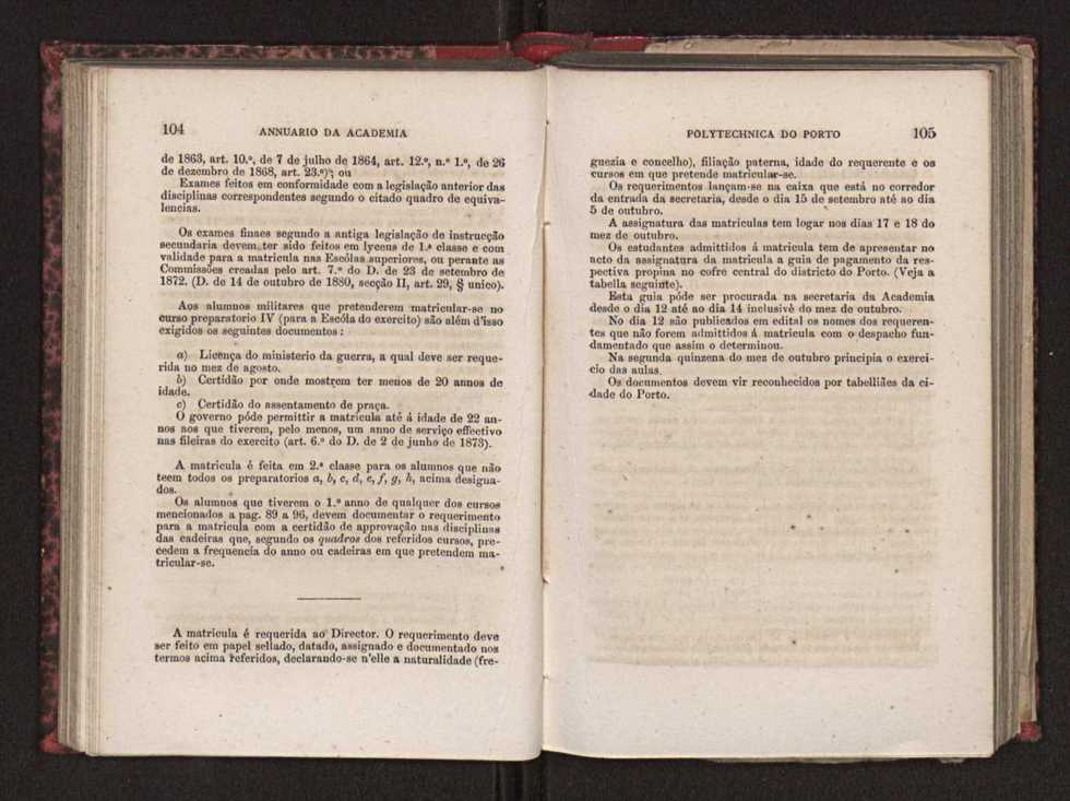 Annuario da Academia Polytechnica do Porto. A. 4 (1880-1881) / Ex. 2 56