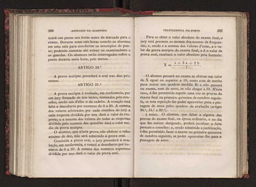 Annuario da Academia Polytechnica do Porto. A. 4 (1880-1881) / Ex. 2 106