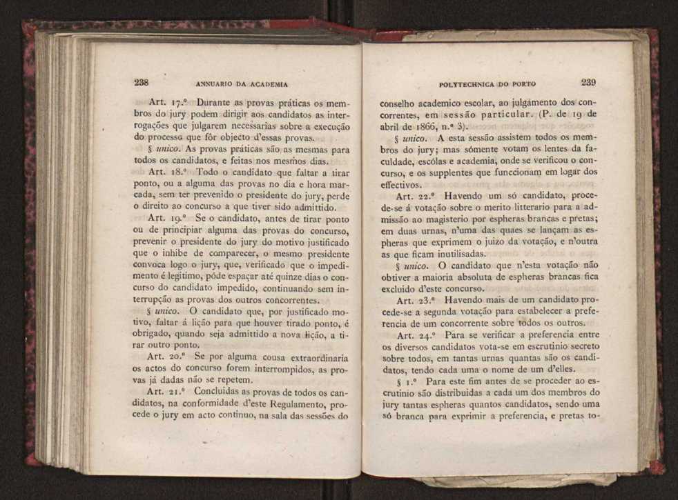 Annuario da Academia Polytechnica do Porto. A. 4 (1880-1881) / Ex. 2 122