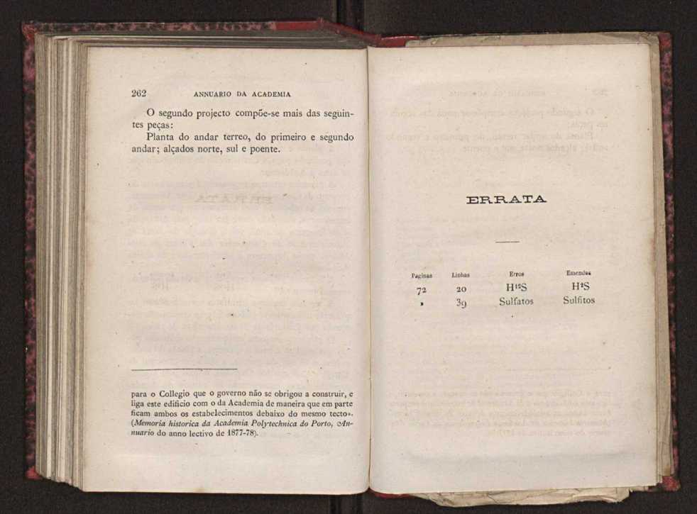Annuario da Academia Polytechnica do Porto. A. 4 (1880-1881) / Ex. 2 134