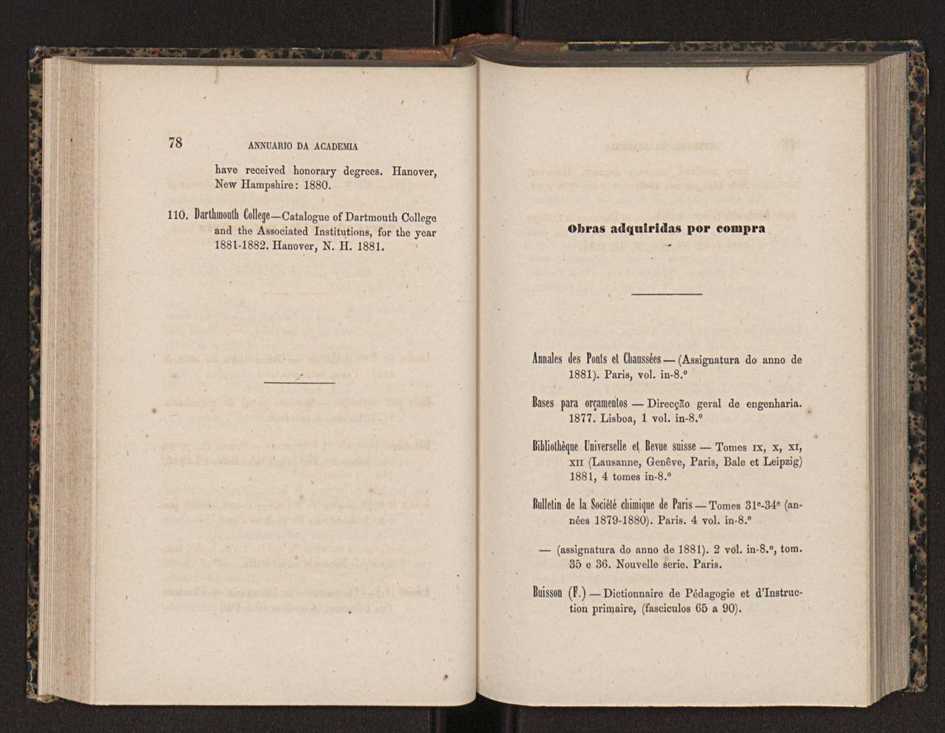Annuario da Academia Polytechnica do Porto. A. 5 (1881-1882) / Ex. 2 43