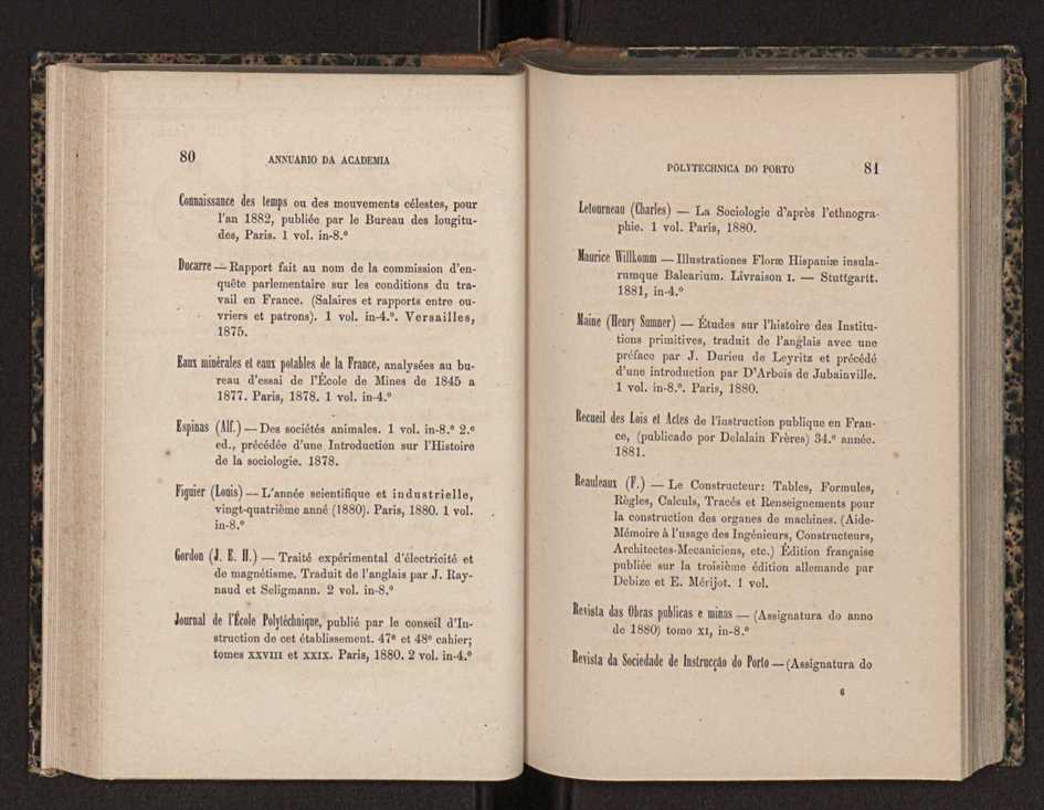 Annuario da Academia Polytechnica do Porto. A. 5 (1881-1882) / Ex. 2 44
