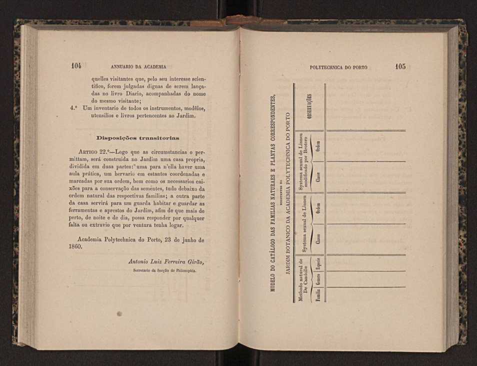 Annuario da Academia Polytechnica do Porto. A. 5 (1881-1882) / Ex. 2 56