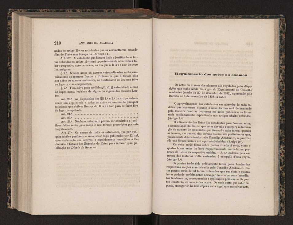Annuario da Academia Polytechnica do Porto. A. 5 (1881-1882) / Ex. 2 109