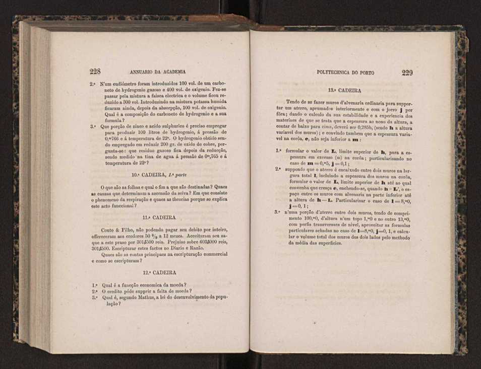 Annuario da Academia Polytechnica do Porto. A. 5 (1881-1882) / Ex. 2 118