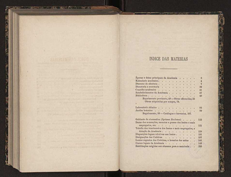 Annuario da Academia Polytechnica do Porto. A. 5 (1881-1882) / Ex. 2 126
