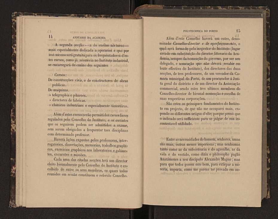 Annuario da Academia Polytechnica do Porto. A. 6 (1882-1883) / Ex. 2 11