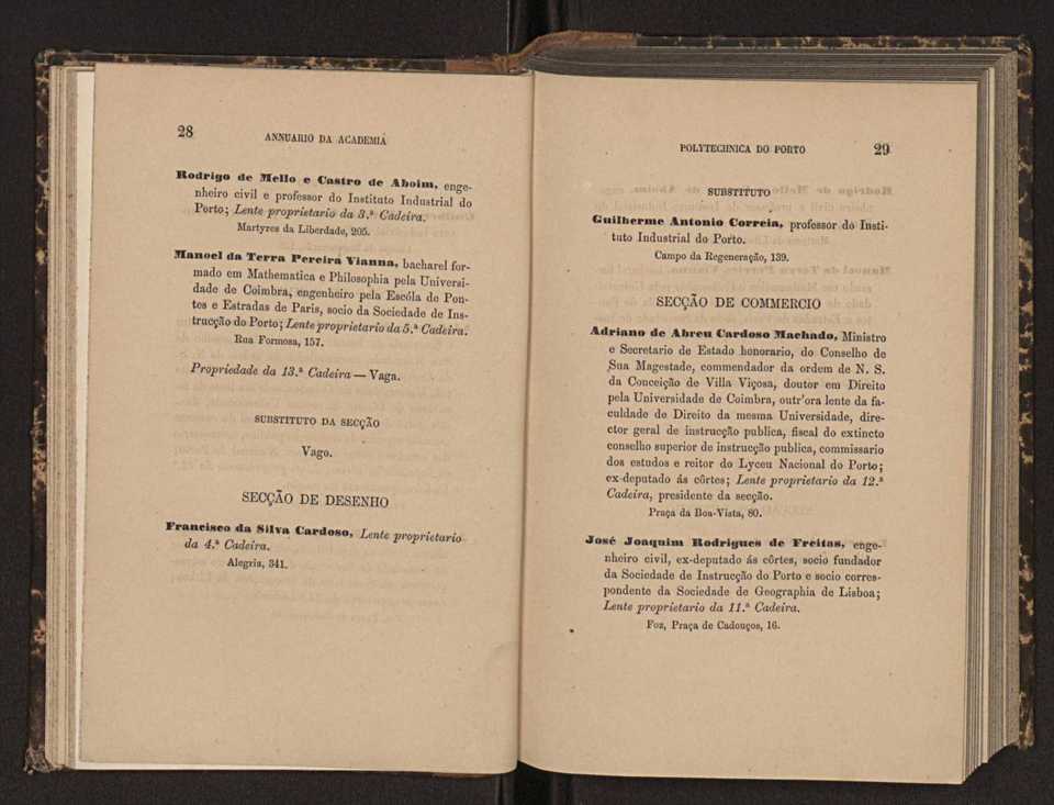 Annuario da Academia Polytechnica do Porto. A. 6 (1882-1883) / Ex. 2 20