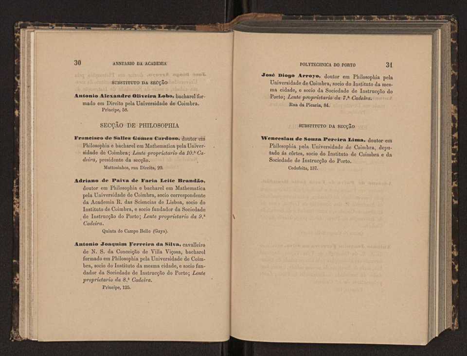 Annuario da Academia Polytechnica do Porto. A. 6 (1882-1883) / Ex. 2 21