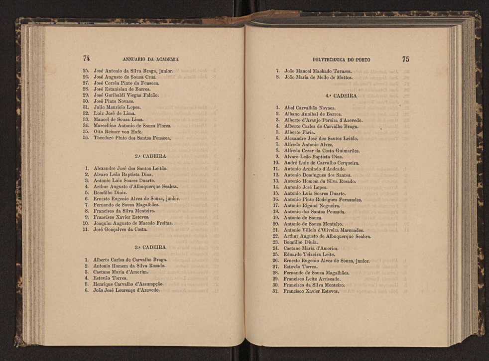 Annuario da Academia Polytechnica do Porto. A. 6 (1882-1883) / Ex. 2 42