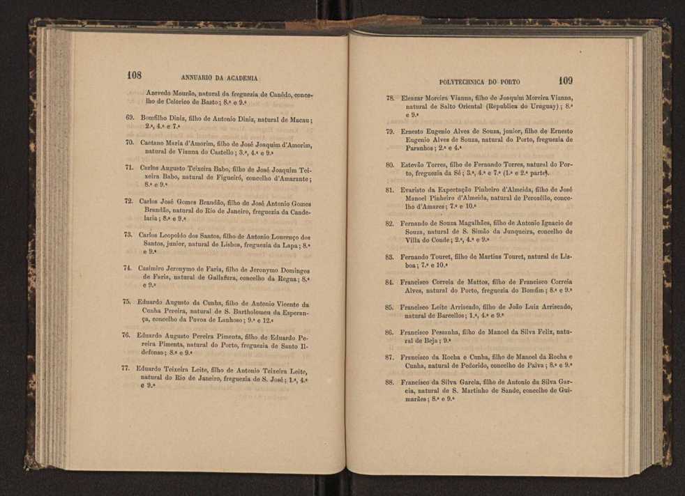 Annuario da Academia Polytechnica do Porto. A. 6 (1882-1883) / Ex. 2 59