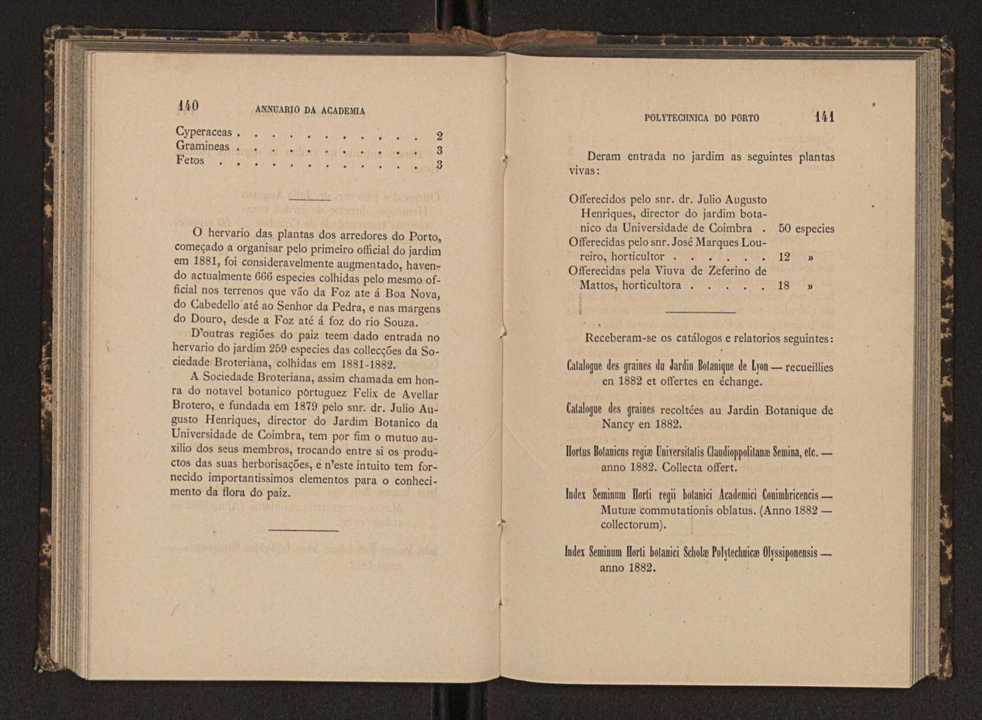 Annuario da Academia Polytechnica do Porto. A. 6 (1882-1883) / Ex. 2 75