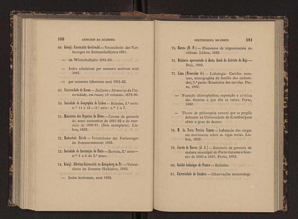 Annuario da Academia Polytechnica do Porto. A. 6 (1882-1883) / Ex. 2 95