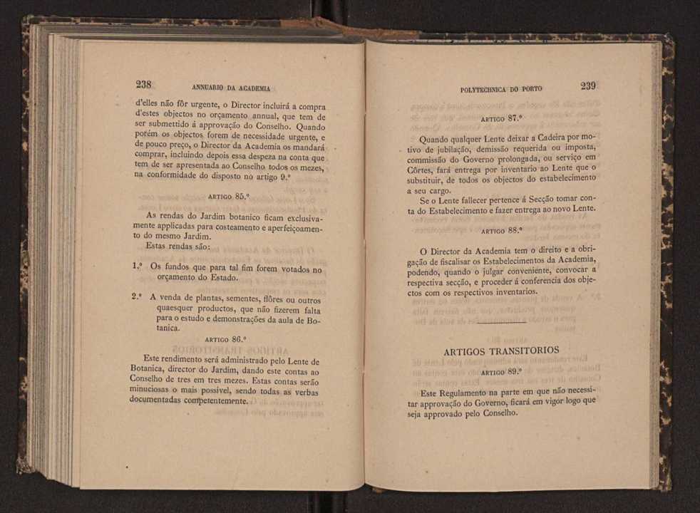 Annuario da Academia Polytechnica do Porto. A. 6 (1882-1883) / Ex. 2 124