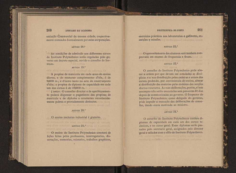 Annuario da Academia Polytechnica do Porto. A. 6 (1882-1883) / Ex. 2 135
