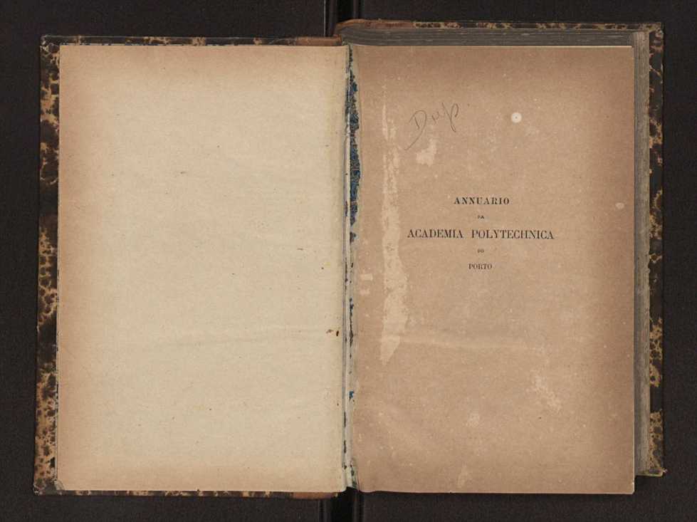 Annuario da Academia Polytechnica do Porto. A. 7 (1883-1884) / Ex. 2 2