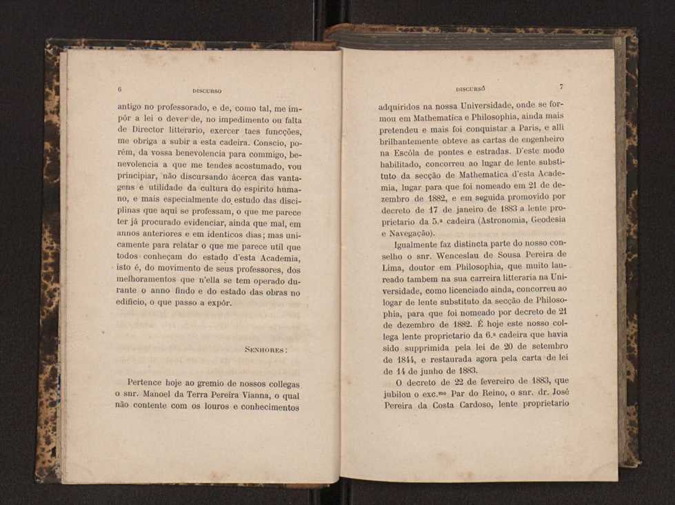 Annuario da Academia Polytechnica do Porto. A. 7 (1883-1884) / Ex. 2 5
