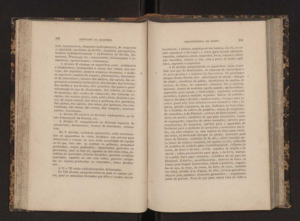Annuario da Academia Polytechnica do Porto. A. 7 (1883-1884) / Ex. 2 61
