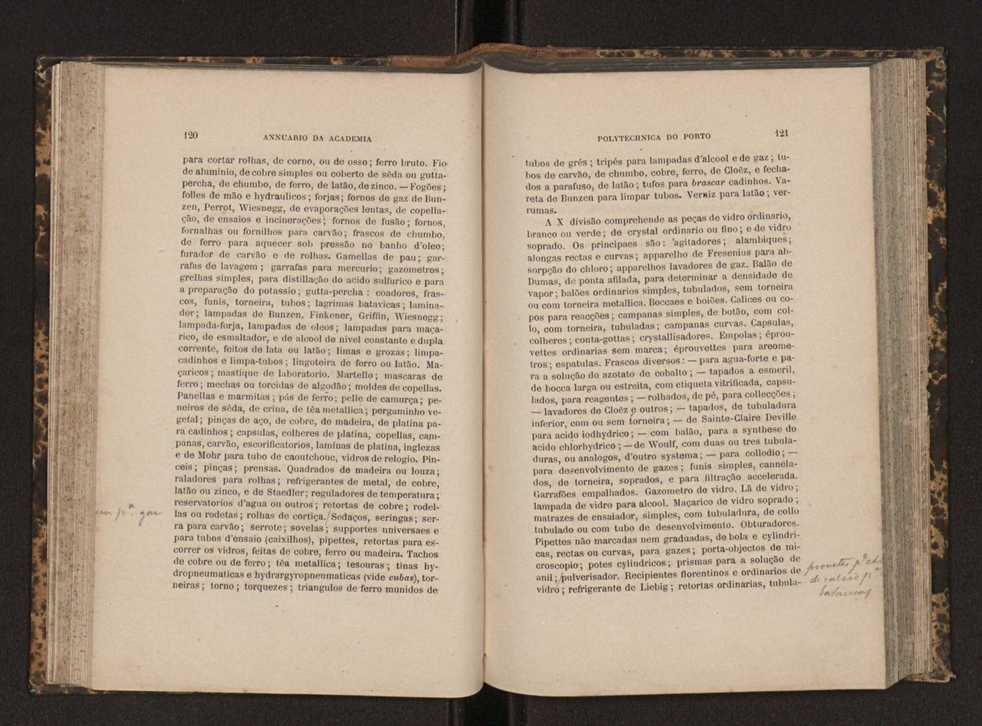 Annuario da Academia Polytechnica do Porto. A. 7 (1883-1884) / Ex. 2 62