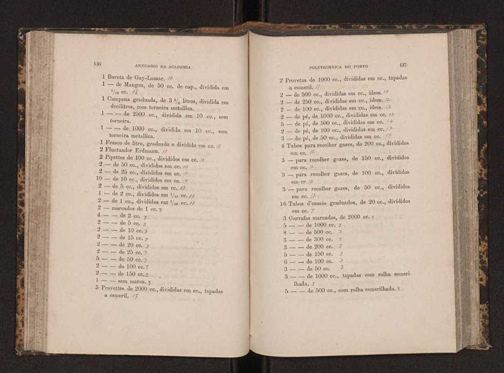 Annuario da Academia Polytechnica do Porto. A. 7 (1883-1884) / Ex. 2 70