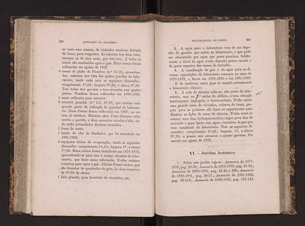 Annuario da Academia Polytechnica do Porto. A. 7 (1883-1884) / Ex. 2 103