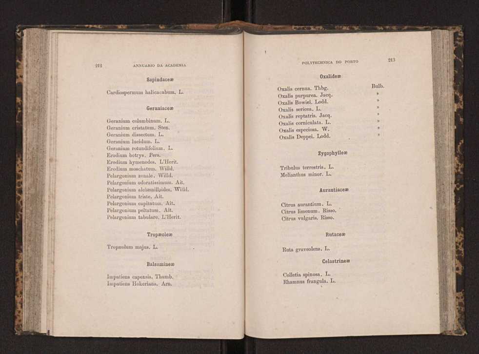 Annuario da Academia Polytechnica do Porto. A. 7 (1883-1884) / Ex. 2 108