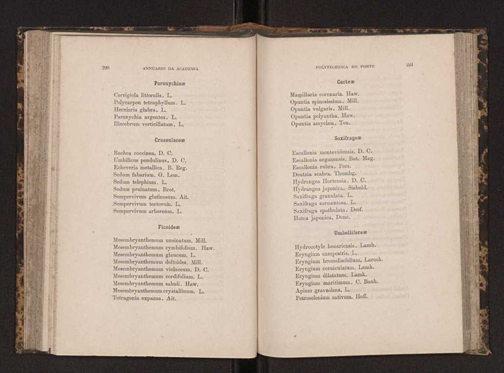 Annuario da Academia Polytechnica do Porto. A. 7 (1883-1884) / Ex. 2 112