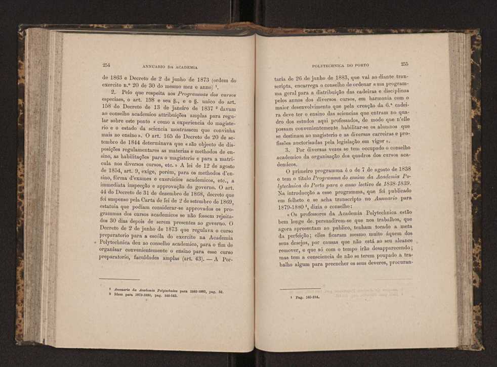 Annuario da Academia Polytechnica do Porto. A. 7 (1883-1884) / Ex. 2 129