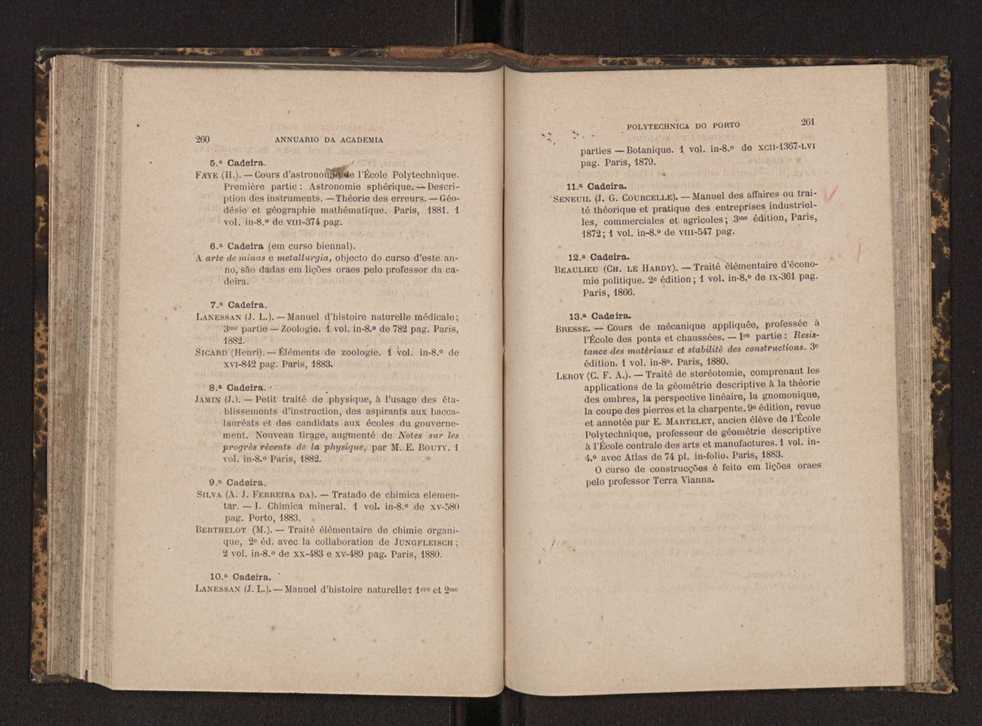 Annuario da Academia Polytechnica do Porto. A. 7 (1883-1884) / Ex. 2 132