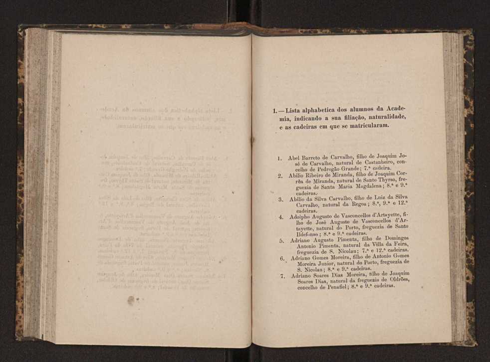 Annuario da Academia Polytechnica do Porto. A. 7 (1883-1884) / Ex. 2 134