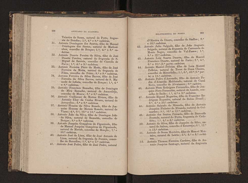 Annuario da Academia Polytechnica do Porto. A. 7 (1883-1884) / Ex. 2 136