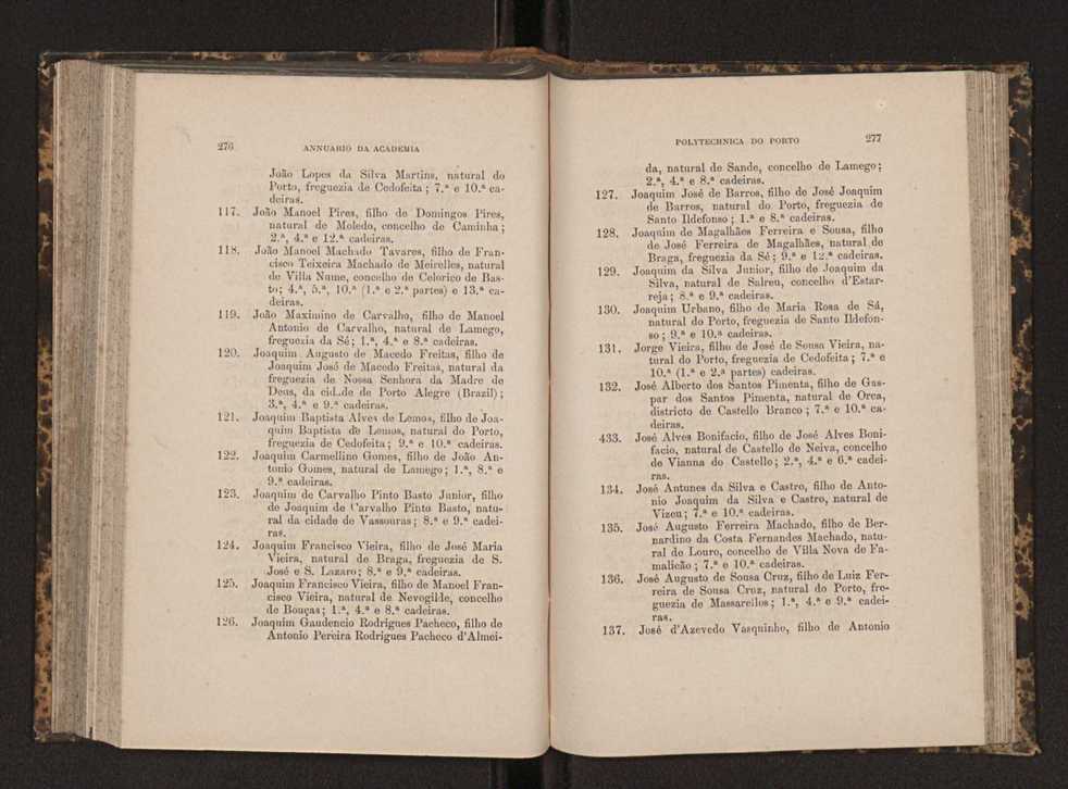 Annuario da Academia Polytechnica do Porto. A. 7 (1883-1884) / Ex. 2 140