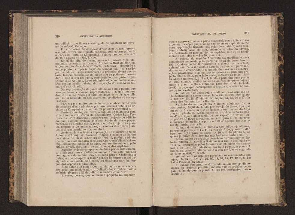 Annuario da Academia Polytechnica do Porto. A. 7 (1883-1884) / Ex. 2 157