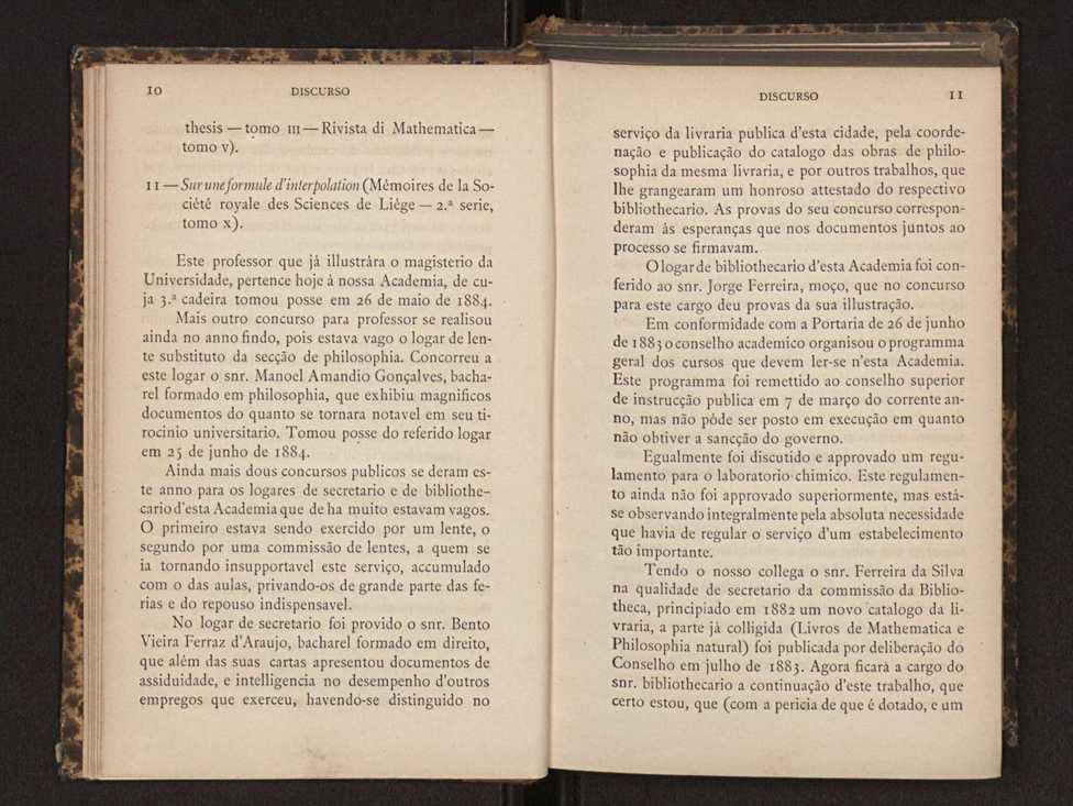 Annuario da Academia Polytechnica do Porto. A. 8 (1884-1885) / Ex. 2 7