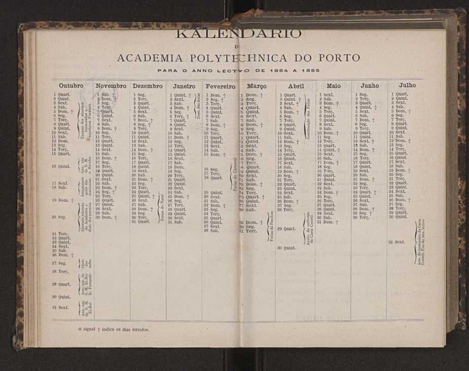 Annuario da Academia Polytechnica do Porto. A. 8 (1884-1885) / Ex. 2 11