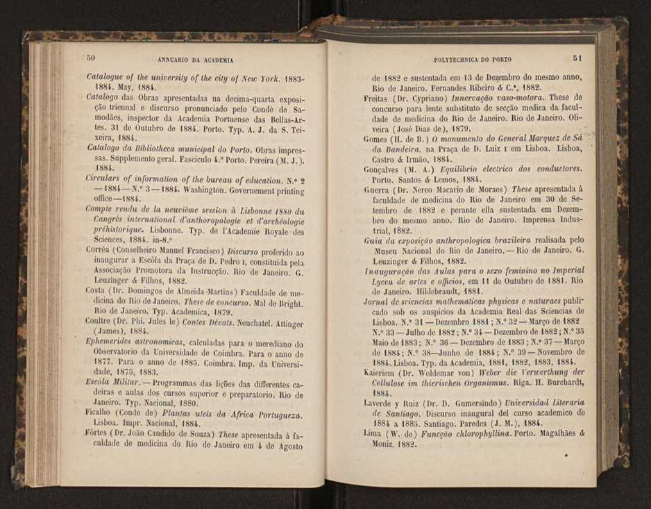 Annuario da Academia Polytechnica do Porto. A. 8 (1884-1885) / Ex. 2 28