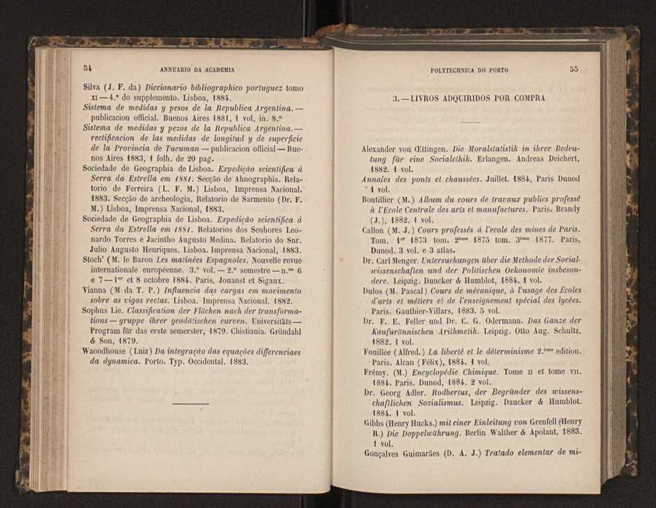 Annuario da Academia Polytechnica do Porto. A. 8 (1884-1885) / Ex. 2 30