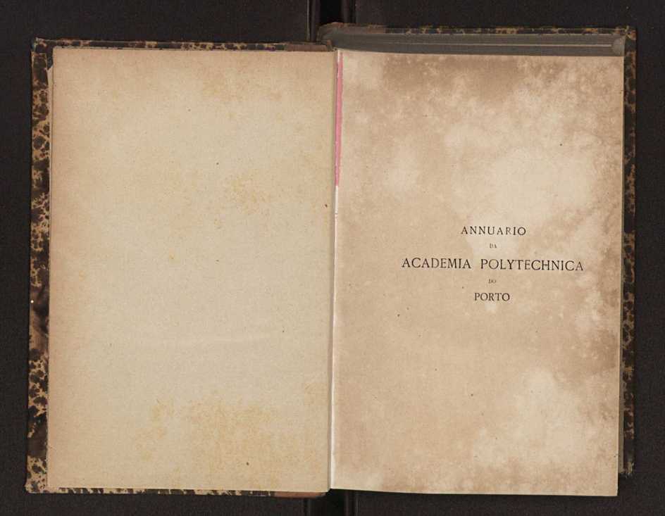 Annuario da Academia Polytechnica do Porto. A. 9 (1885-1886) / Ex. 2 2
