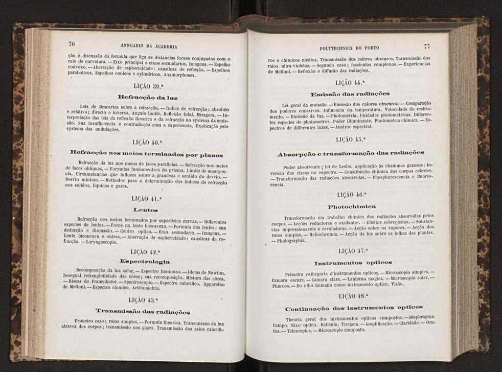 Annuario da Academia Polytechnica do Porto. A. 9 (1885-1886) / Ex. 2 41