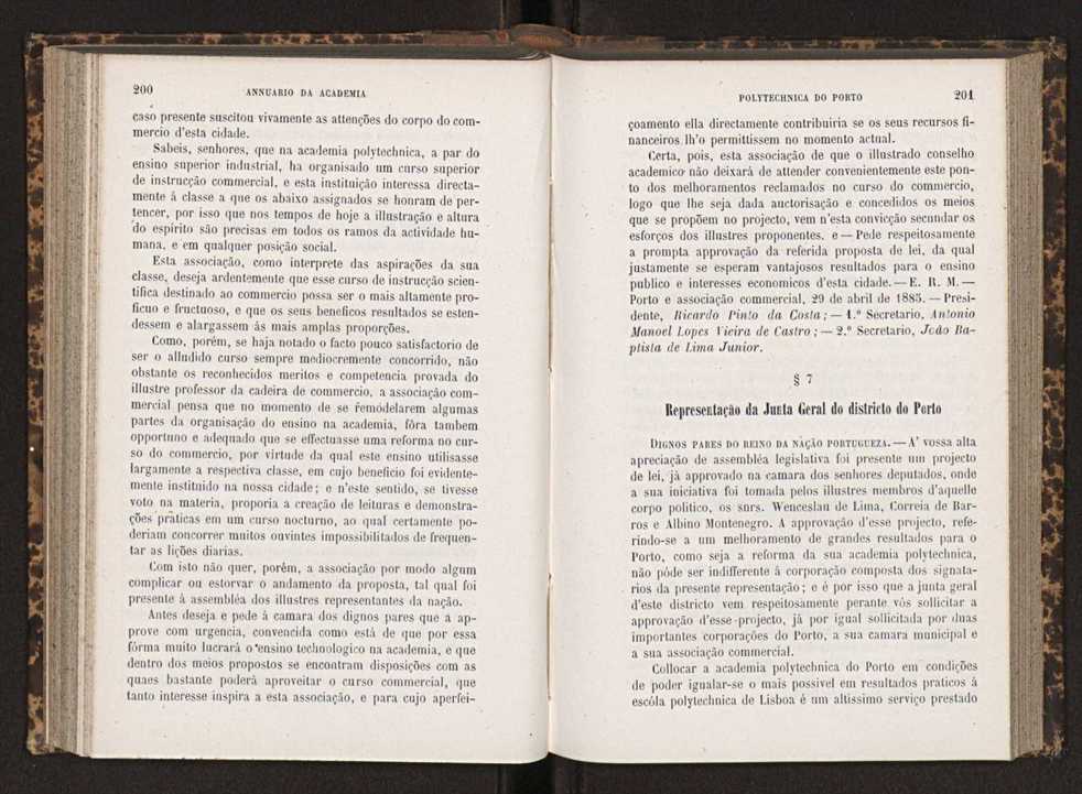 Annuario da Academia Polytechnica do Porto. A. 9 (1885-1886) / Ex. 2 103