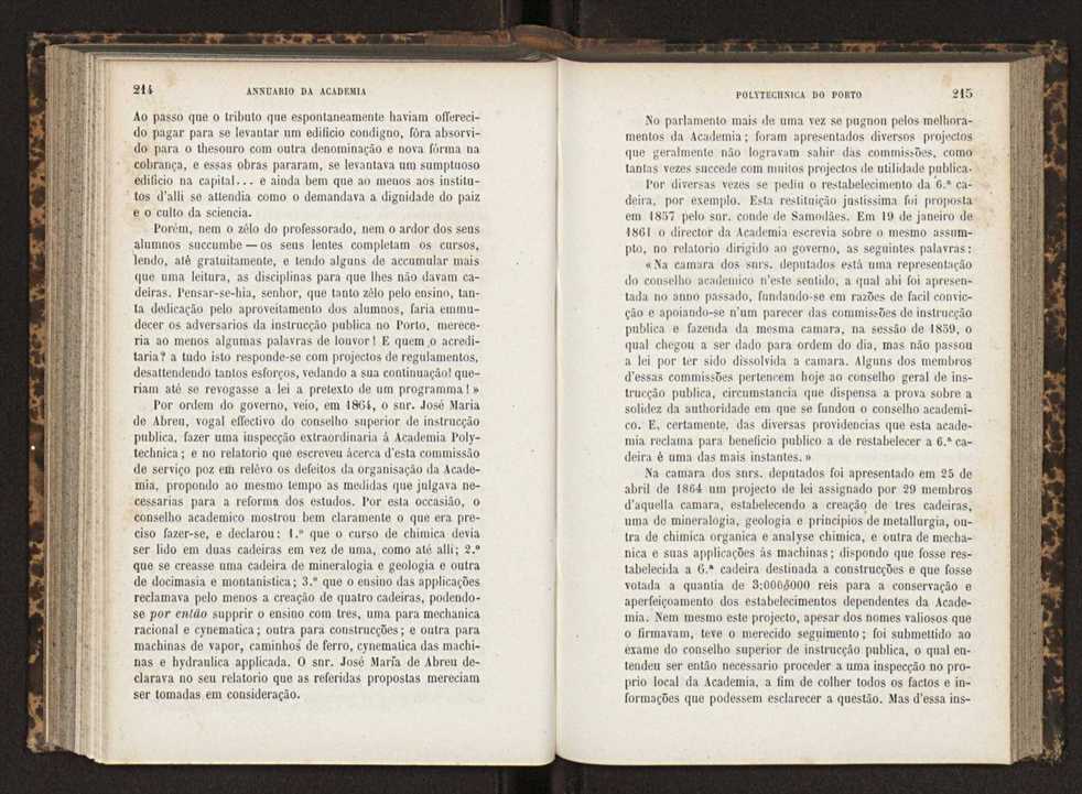 Annuario da Academia Polytechnica do Porto. A. 9 (1885-1886) / Ex. 2 110